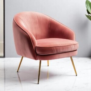 Velvet Accent Chair