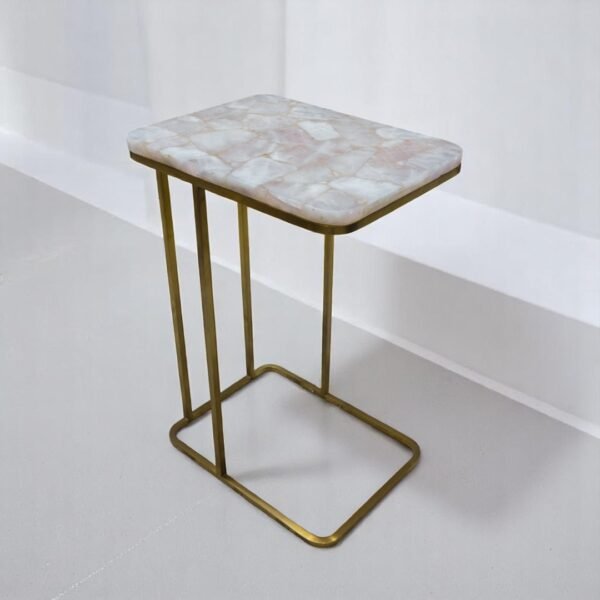 Modern Luxe Side Table, taksh homes