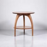 wooden side table