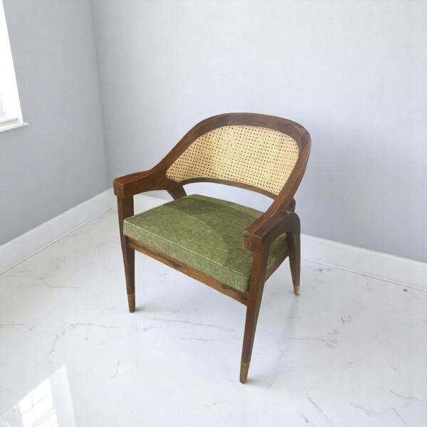 Vintage Cane Lounge Chair