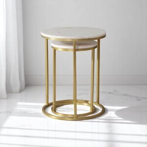 Ivory Nesting Side Tables