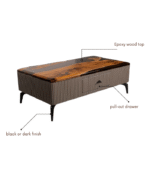 coffee table, center table, taksh homes