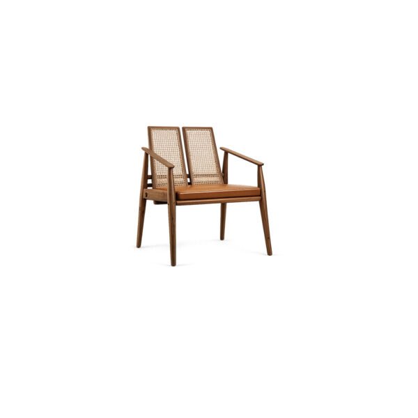 Arden Cane Dining Chair hand-woven cane dining chair – Taksh Homes
