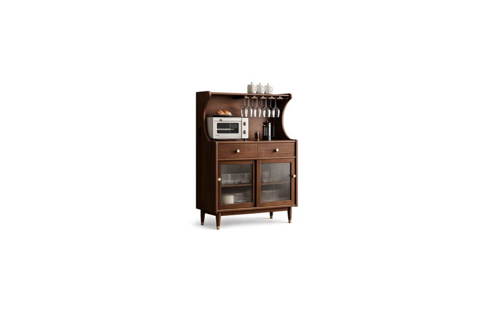 Oakridge Bar Cabinet premium fabric bar cabinet (alternate variant) – Taksh Homes