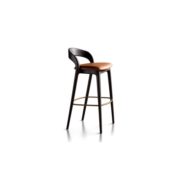 Kairo Cane Stool hand-woven cane bar stool – Taksh Homes