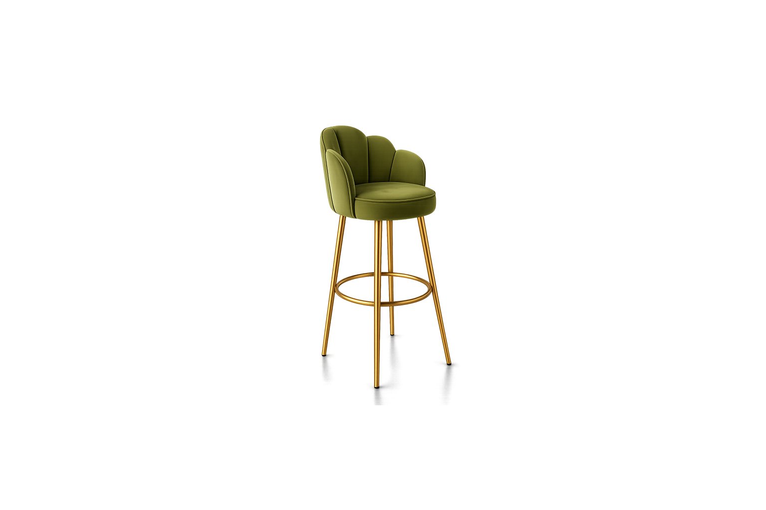 Orvyn Luxe Stool premium fabric bar stool – Taksh Homes Orvyn Luxe Stool premium fabric bar stool – Taksh Homes