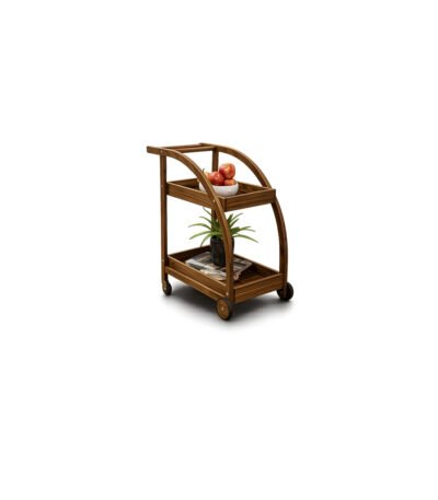 Velaro Trolley premium fabric bar trolley – Taksh Homes