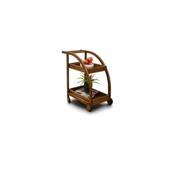 Velaro Trolley premium fabric bar trolley – Taksh Homes
