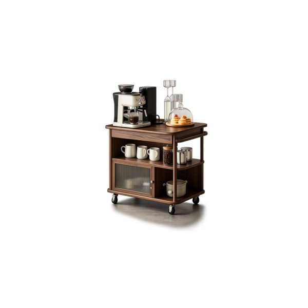 Merqlo Utility Bar Cart premium fabric bar trolley – Taksh Homes