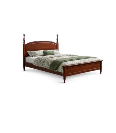 Bravon Heritage Bed premium fabric bed – Taksh Homes