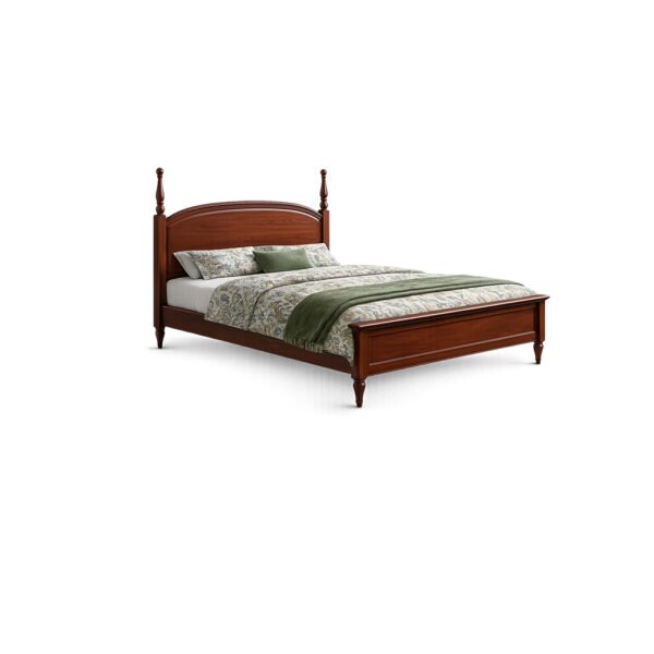 Bravon Heritage Bed premium fabric bed – Taksh Homes