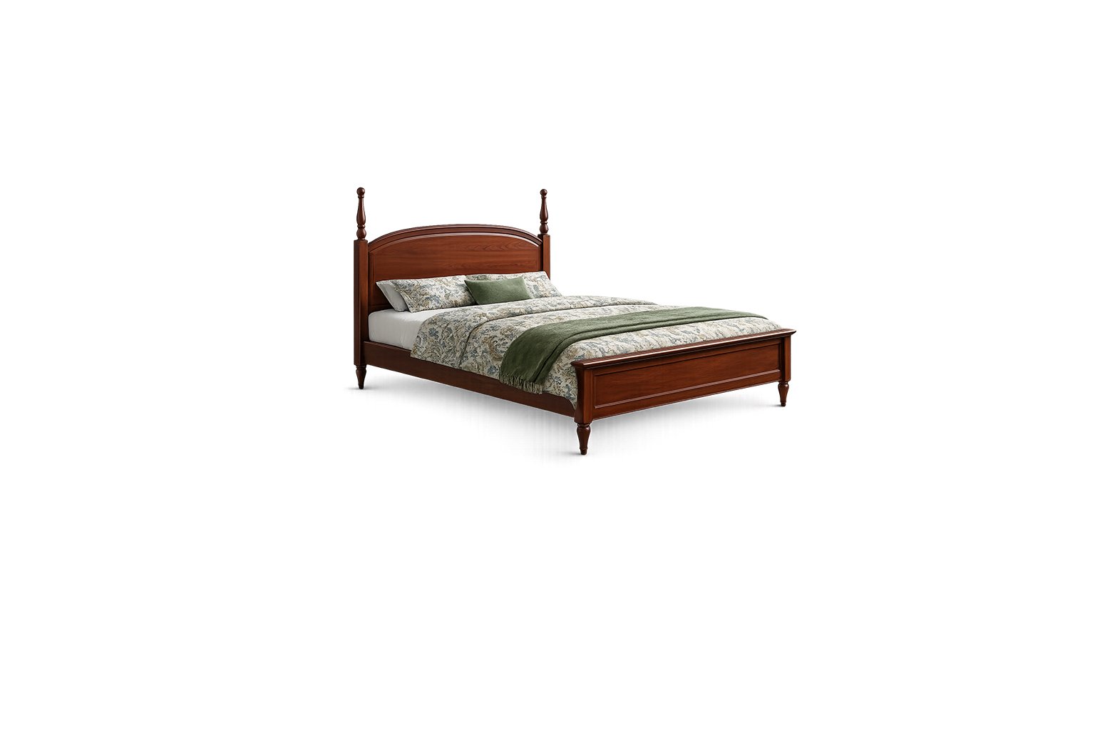 Bravon Heritage Bed premium fabric bed – Taksh Homes Bravon Heritage Bed premium fabric bed – Taksh Homes