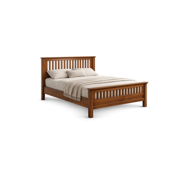 Kentro Slat Bed premium fabric bed – Taksh Homes