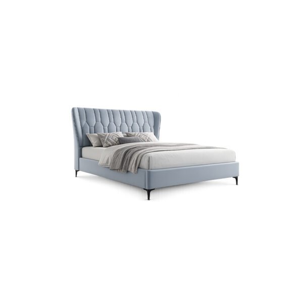 Zyvelle Plush Bed plush velvet bed – Taksh Homes