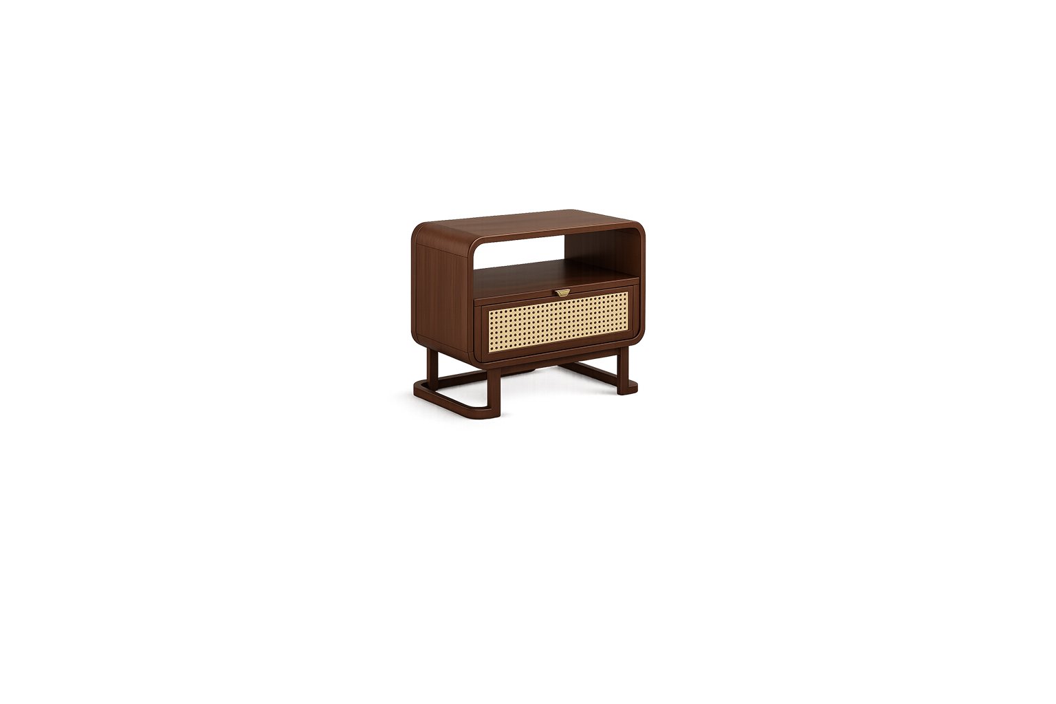 Ravelle Cane Nightstand hand-woven cane bedside table – Taksh Homes Ravelle Cane Nightstand hand-woven cane bedside table – Taksh Homes