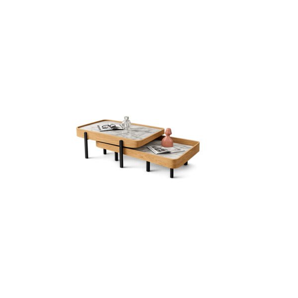 Marble Vista Nest Tables marble-top centre table – Taksh Homes