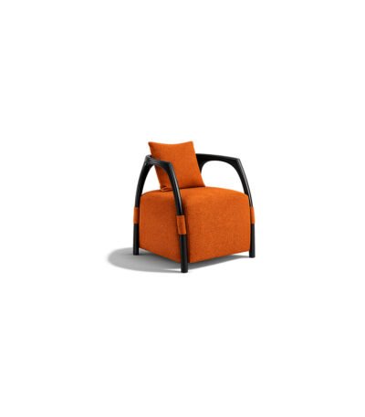 Orin Arc Chair premium fabric chair – Taksh Homes