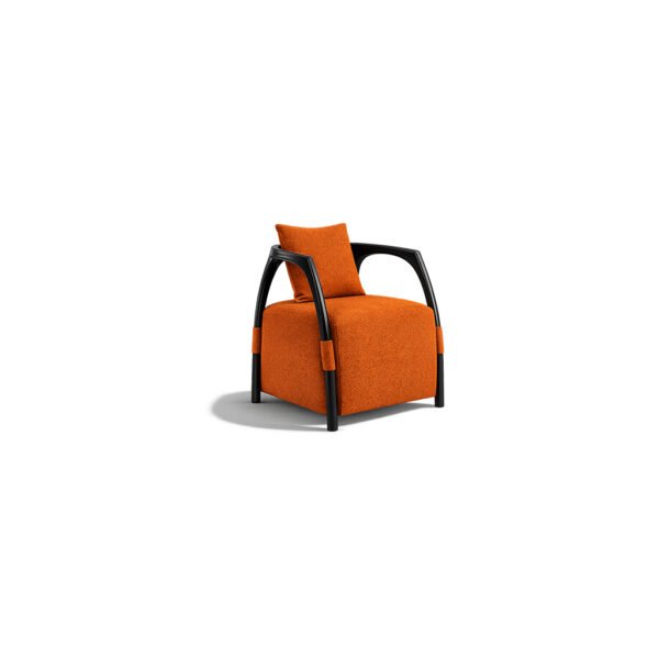 Orin Arc Chair premium fabric chair – Taksh Homes
