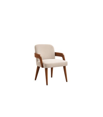 Solace Lounge Chair premium fabric chair – Taksh Homes