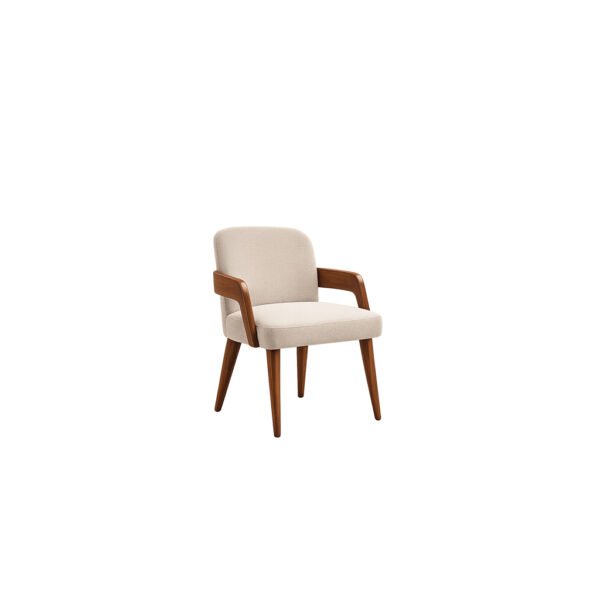 Solace Lounge Chair premium fabric chair – Taksh Homes
