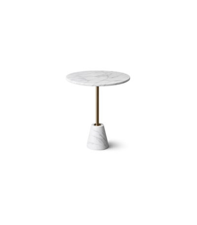 Marble Stem Side Table marble-top side table – Taksh Homes