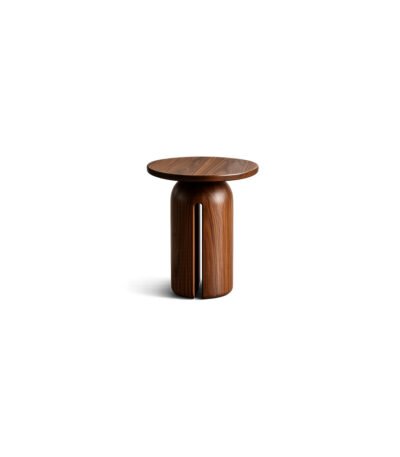 Mono Pillar Side Table premium fabric side table – Taksh Homes