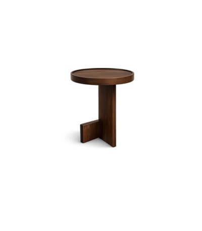 Axis Wood Side Table natural wood side table – Taksh Homes