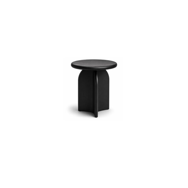Noir Fold Table deep black side table – Taksh Homes