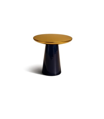 Aurum Top Side Table gold-finished side table – Taksh Homes