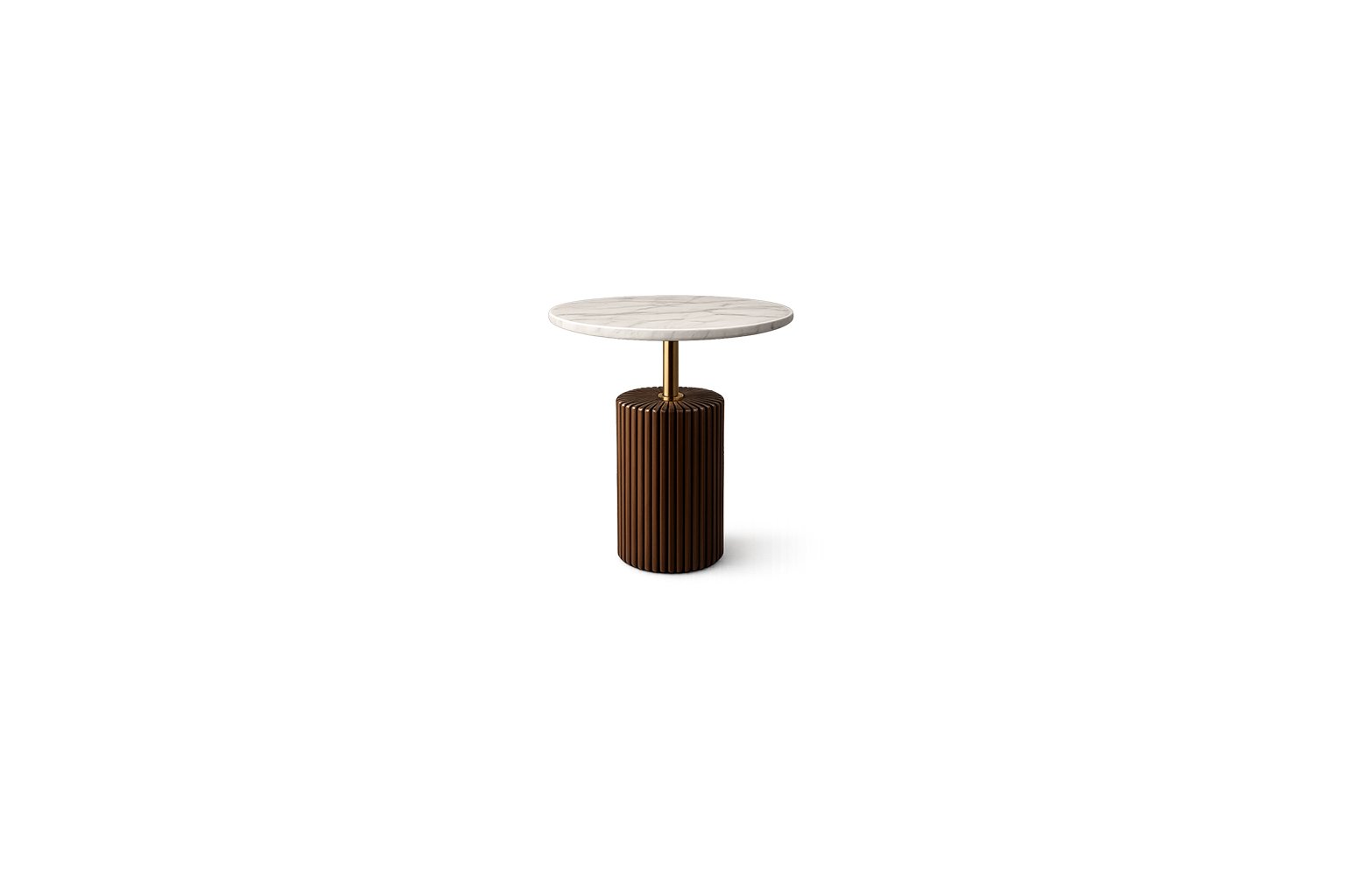 Fluted Column Side Table | Fluted-panel Side table – Taksh Homes Fluted Column Side Table fluted-panel side table – Taksh Homes