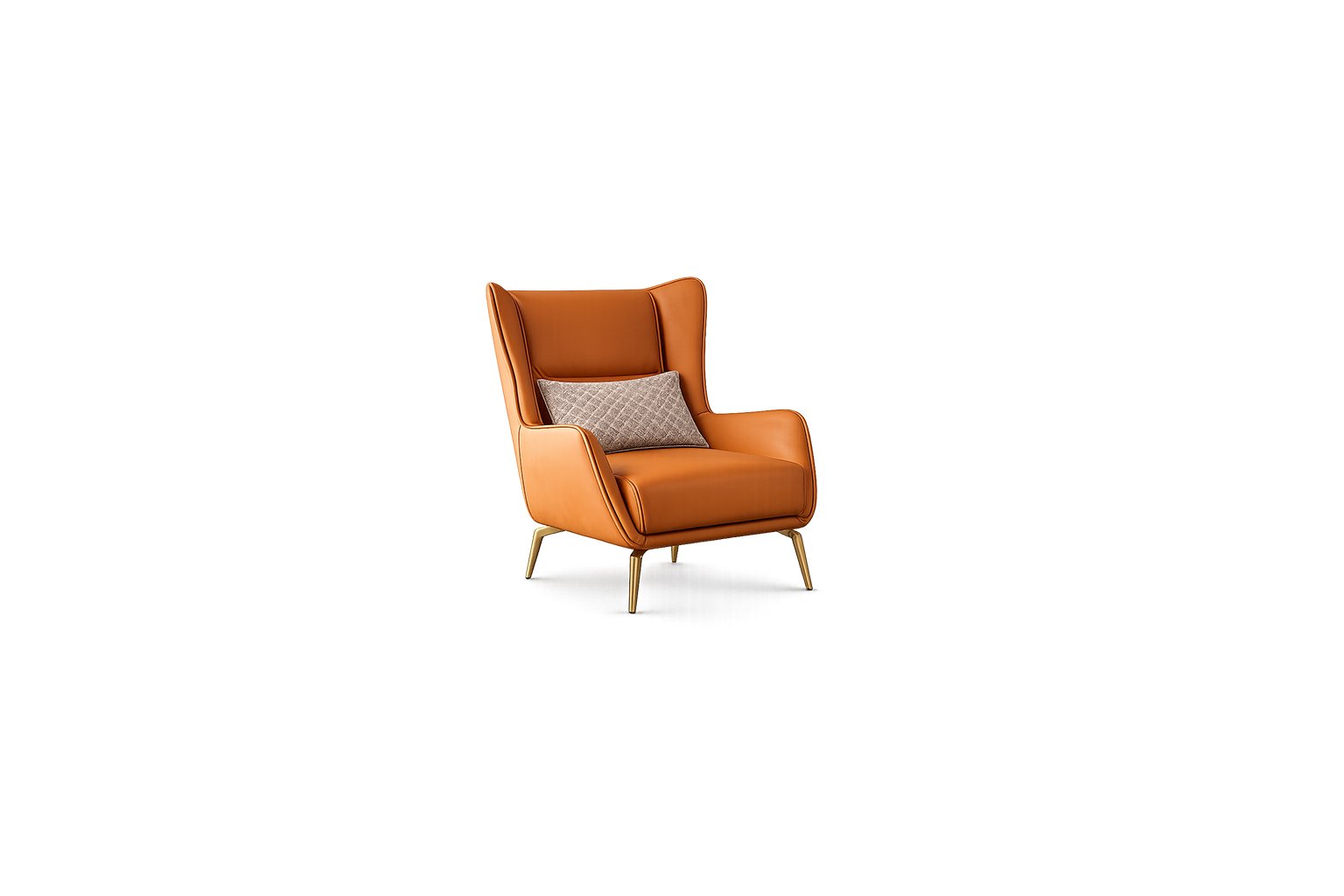 Noir Arc Wing Chair deep black high-back chair – Taksh Homes Noir Arc Wing Chair deep black high-back chair – Taksh Homes