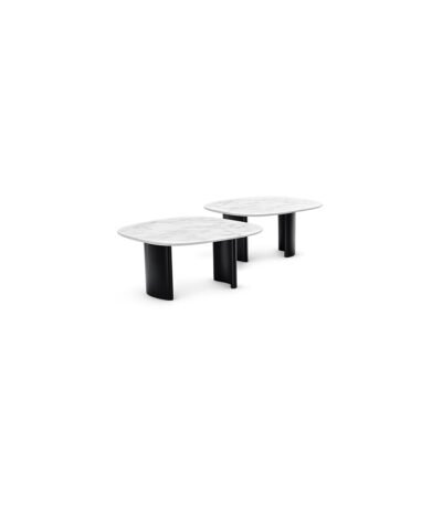 Linea Marble Nest Tables marble-top centre table – Taksh Homes