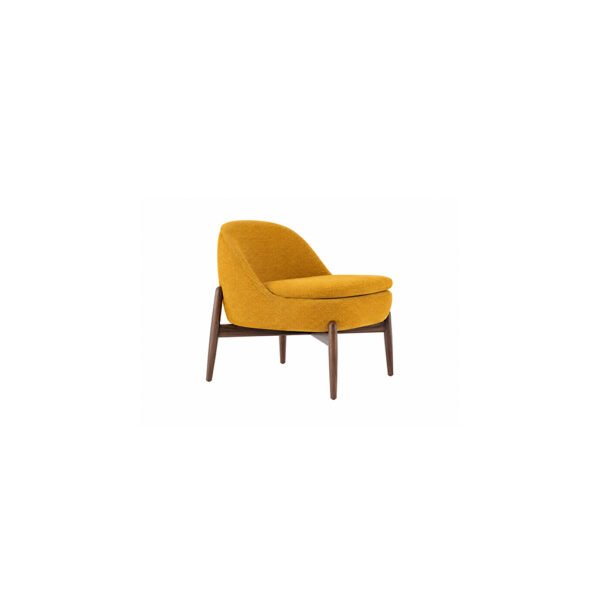 Solace Lounge Chair premium fabric chair – Taksh Homes