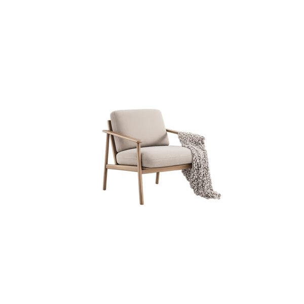 Drift Lounge Chair premium fabric chair – Taksh Homes