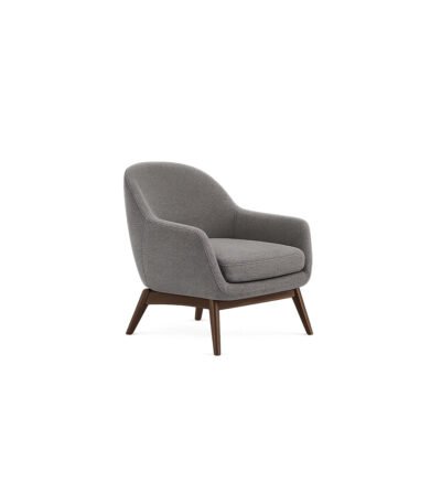 Ashen Wrap Chair ash-grey chair – Taksh Homes
