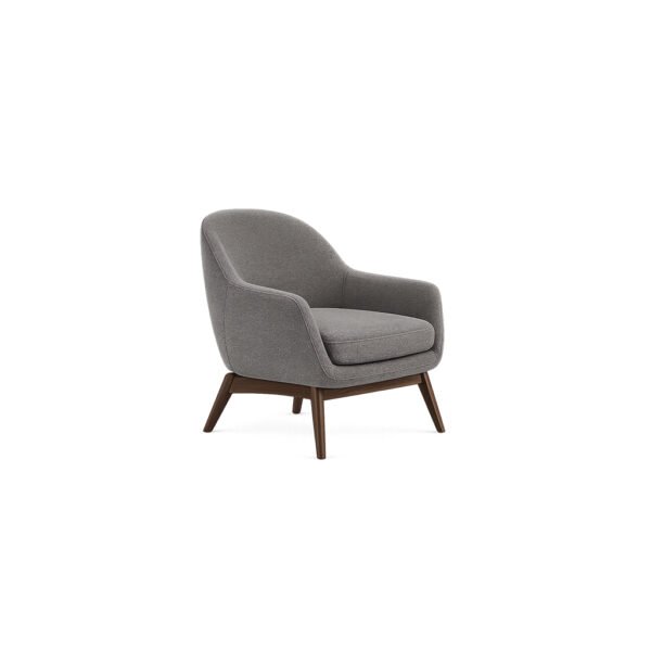 Ashen Wrap Chair ash-grey chair – Taksh Homes