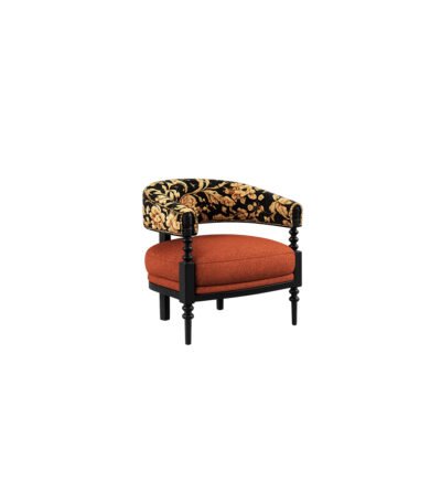 Regalia Accent Chair premium fabric chair – Taksh Homes