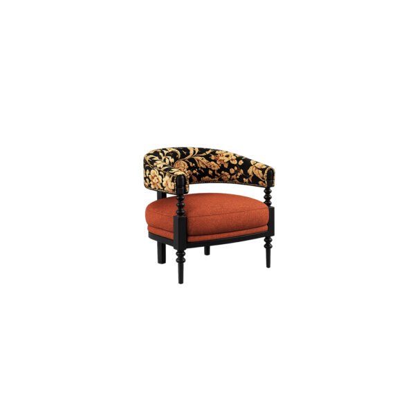 Regalia Accent Chair premium fabric chair – Taksh Homes