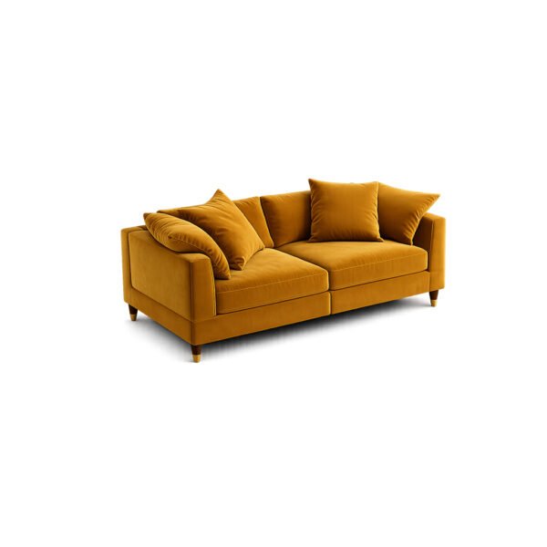 Amber Plush plush velvet sofa – Taksh Homes