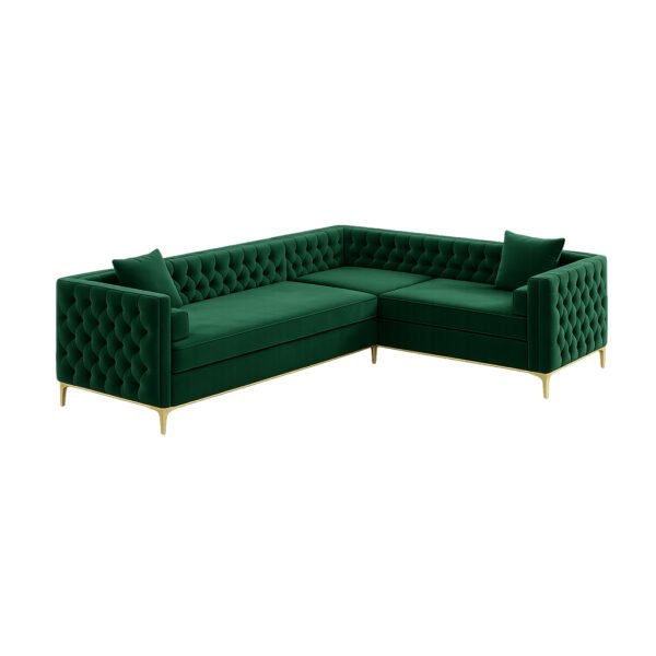 Emerald Corner Chester premium fabric sofa – Taksh Homes